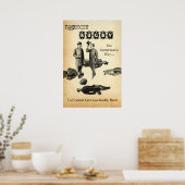マグニフィックスラグビー – ヴィンテージラグビープリント ポスター (キッチン)