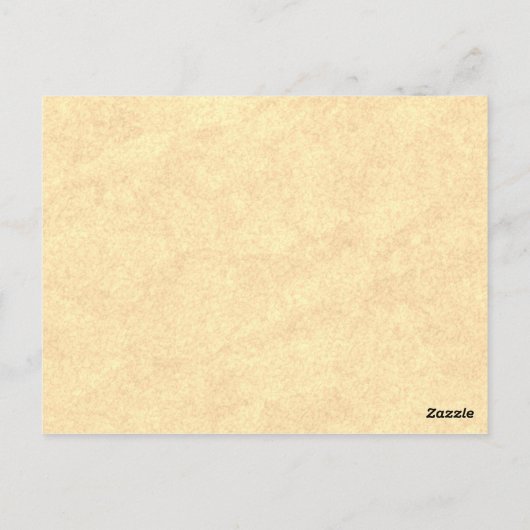 マグニフィックヴァージンメアリー賛美歌 ポストカード (裏面)