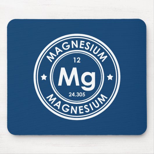 マグネシウム素子ブルーマウスパッド マウスパッド (正面)