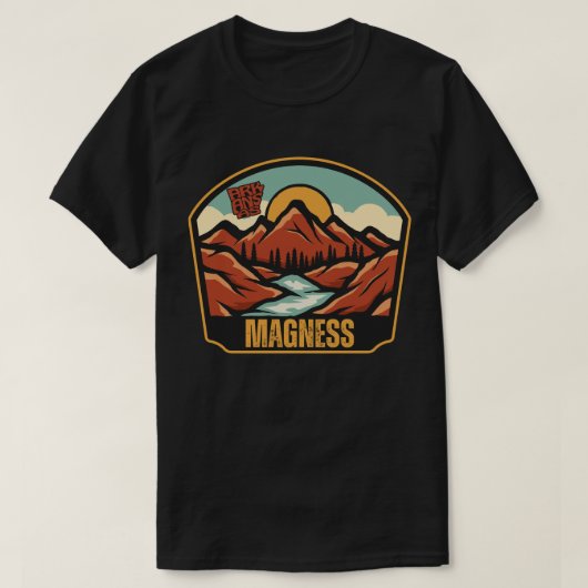マグネス, アーカンソー州Tシャツ Tシャツ (デザイン正面)