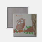 マグネットに子供アートを追加する マグネット (正面/裏面)