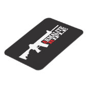 マグネットのアーマライト・ライフル マグネット (左側)