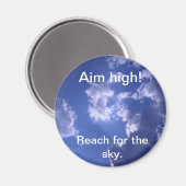 マグネットのリーチ空を目指して、狙い高く! マグネット (正面/裏面)