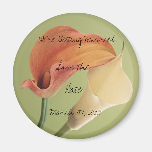 マグネットの日付を保存 マグネット (正面)