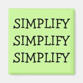 マグネットの簡素化 マグネット