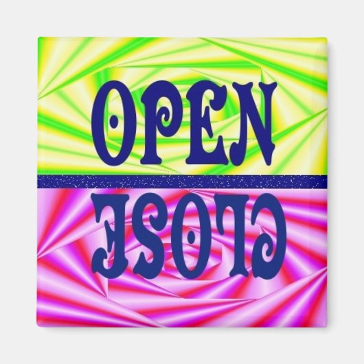 マグネットの開閉 マグネット (正面)