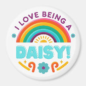 マグネットをスカウトするデイジーの女の子が大好き マグネット (正面)