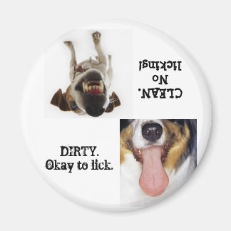 マグネットを舐める、または舐めない食洗機 マグネット