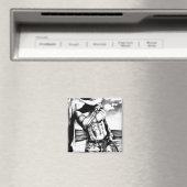 マグネットアートエレガントカウボーイ男らしボディビルダー マグネット (インサイチュ (食洗機))