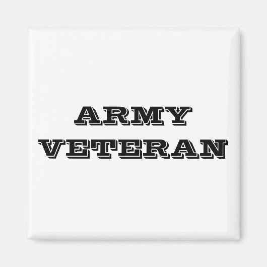 マグネットアーミー退役軍人 マグネット (正面)