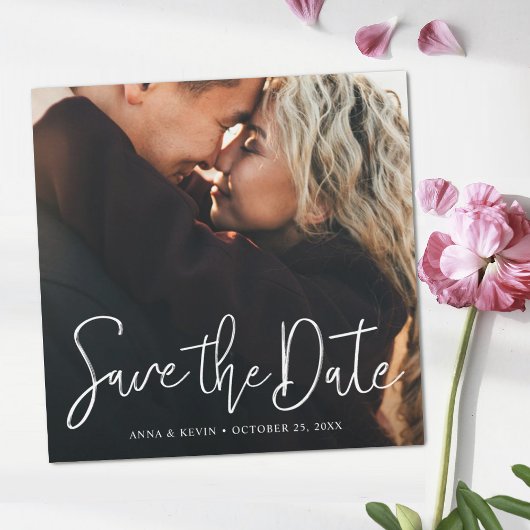 マグネットウェディング日付保存招待状 マグネット招待状