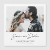 マグネットウェディング日付保存招待状 マグネット招待状 (正面)