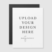 マグネットカード4.25インチx 5.6インチポートレート (正面/裏面)