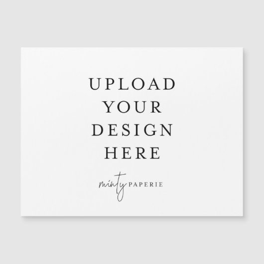 マグネットカード4.25インチx 5.6インチランドスケープ (正面)