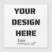 マグネットカード5.25インチスクエア (正面)