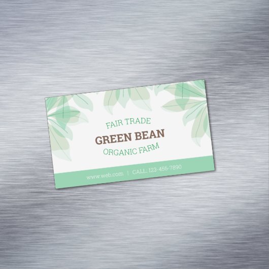 マグネットカード：ヘルシーファームスクエア名刺 マグネット名刺 (インサイチュ)