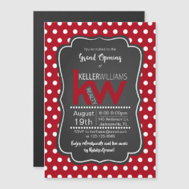 マグネットグランドオープンハウスイベント招待状 マグネット招待状