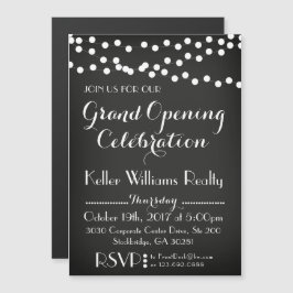 マグネットグランドオープン，イベント，オープンハウス招待状 マグネット招待状