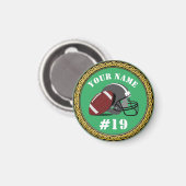 マグネットサッカー – 名前と番号の追加 マグネット (正面/裏面)