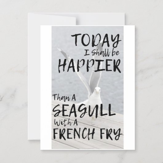 マグネットシおもしろいアガル引用文 マグネット招待状 (正面)