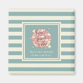 マグネットシお気に入りのティの町名土産 マグネット (正面)