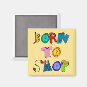 マグネットショッ生まれプ マグネット (正面/裏面)