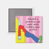 マグネットスクウェア母の初期の叫び マグネット (正面/裏面)