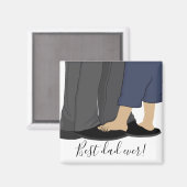 マグネットスクエアのお父様の日 マグネット (正面/裏面)