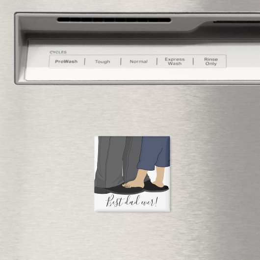 マグネットスクエアのお父様の日 マグネット (インサイチュ (食洗機))