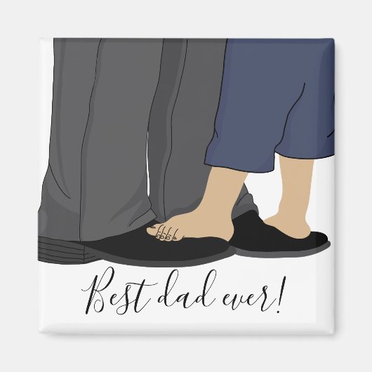 マグネットスクエアのお父様の日 マグネット (正面)