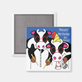 マグネットスクエアハッピーバースデーへモー! マグネット (正面/裏面)