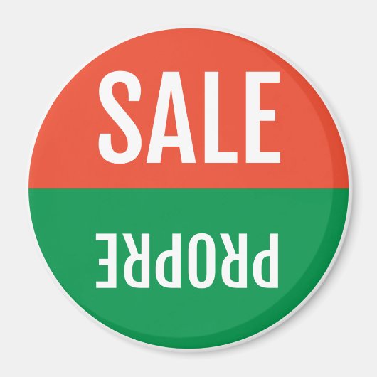 マグネットセール – Propre pour lave vaisselle マグネット (正面)