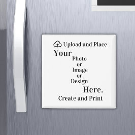 マグネットデザインまたは写真のアップロード マグネット