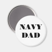マグネットネイビーパパ マグネット (正面/裏面)