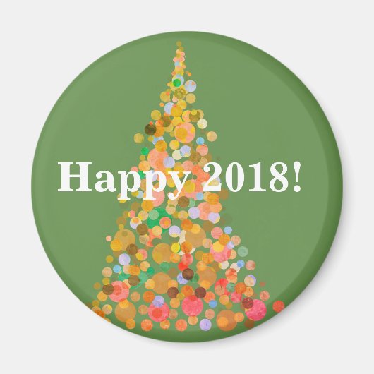 マグネットハッピー2018 マグネット (正面)