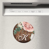 マグネットパーソナライズされたジオメトリックガーデンバラバーヌウ マグネット (インサイチュ (食洗機))