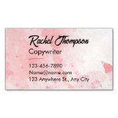 マグネットビジネスカード磁石 マグネット名刺 (正面)