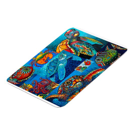 マグネットファンキー「シークリーターコラージュ」 マグネット (左側)