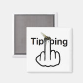 マグネットフライ転倒フリップ マグネット (正面/裏面)