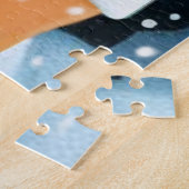 マグネットフレキシブルメリークリスマス – サンタクロース ジグソーパズル (側面)