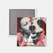 マグネットプレスリーバレンタイン マグネット (正面/裏面)