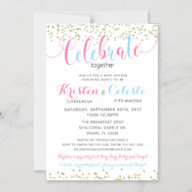 マグネットベビー、フレンズ複合接合招待状