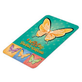 マグネットポップ・アートの – 蝶 – Buellton.Art マグネット (左側)