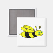 マグネットモンサントBeeフリップ マグネット (正面/裏面)