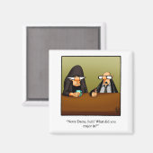 マグネットユーモアおもしろいギフト マグネット (正面/裏面)