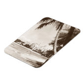 マグネットヴィンテージピンクパレスワイキキビーチWWII R&R マグネット (左側)