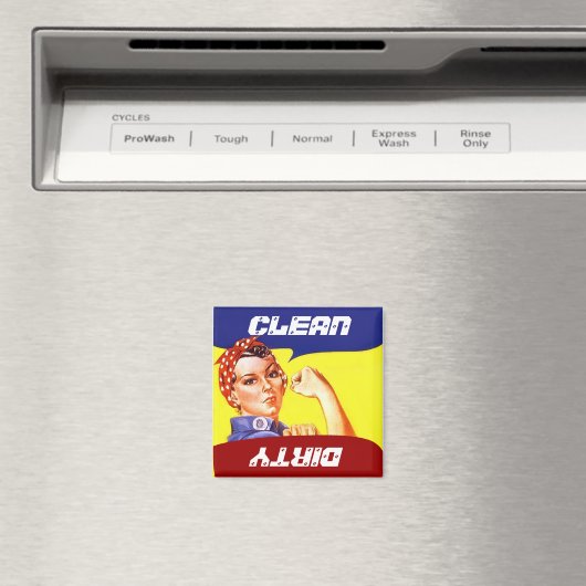 マグネットヴィンテージリベッター皿のワッシャーフリップをロージー マグネット (インサイチュ (食洗機))