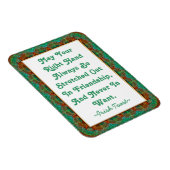 マグネットヴィンテージ旧アイリッシュフェイクトースト入れフレーム マグネット (右側)