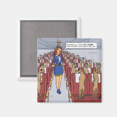 マグネット上の飛行機 マグネット (正面/裏面)