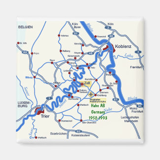 マグネット付きモーゼル地図 マグネット